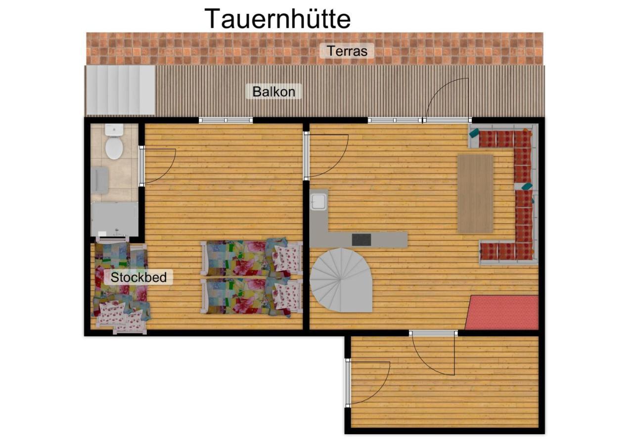 Villa Tauernhütte Piesendorf Exterior foto